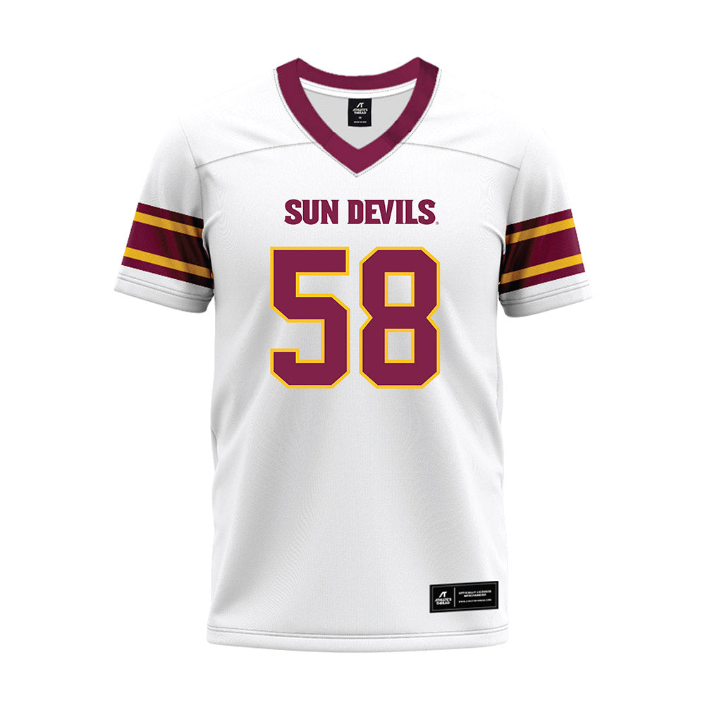 Arizona State - NCAA Football : Santana Alo - White Premium Football Jersey-0
