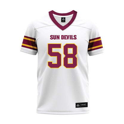 Arizona State - NCAA Football : Santana Alo - White Premium Football Jersey-0