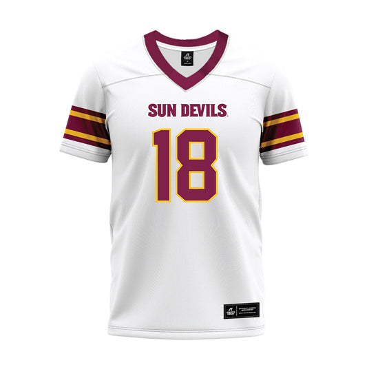 Arizona State - NCAA Football : Ramere Davis - White Premium Football Jersey-0