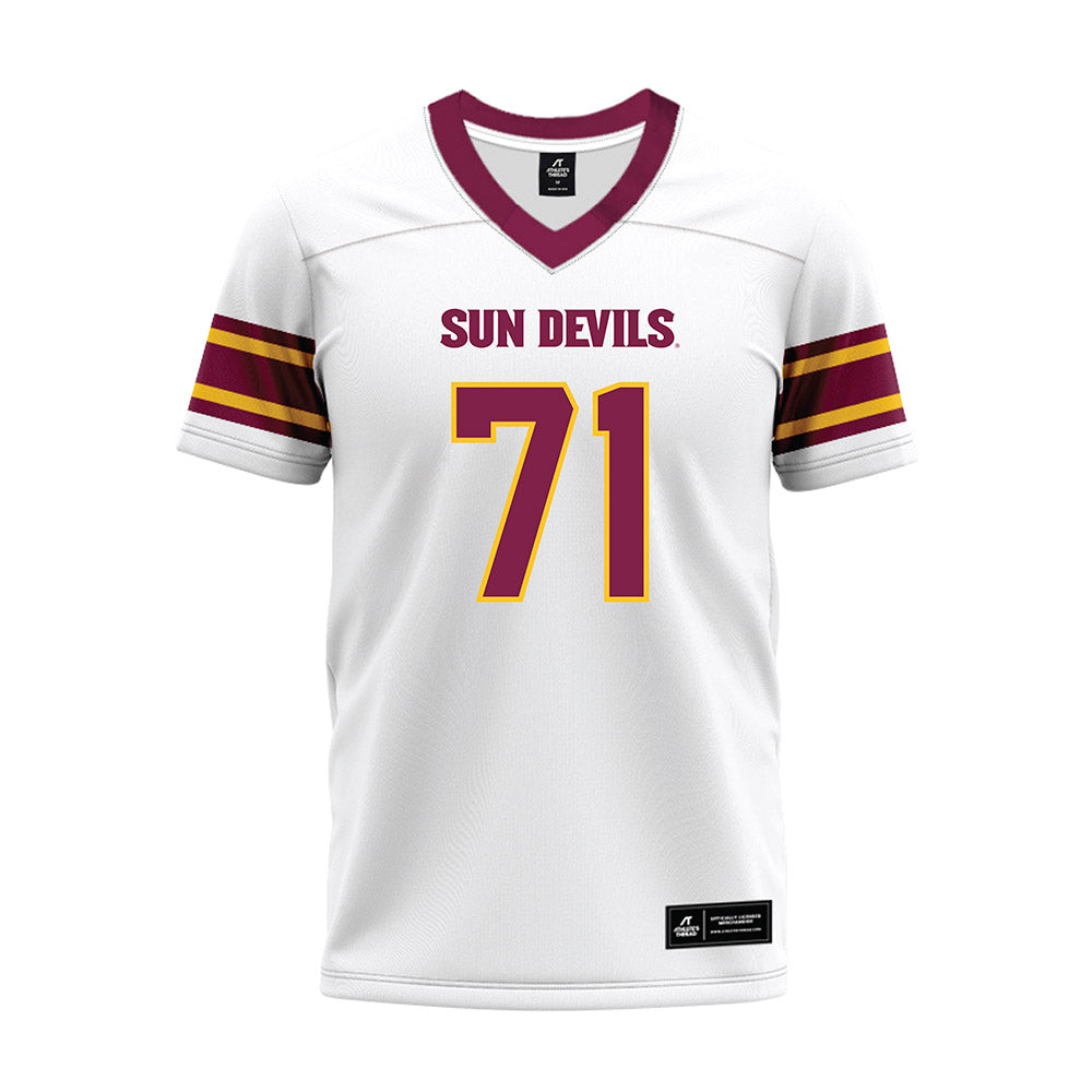 Arizona State - NCAA Football : Makua Pule - White Premium Football Jersey