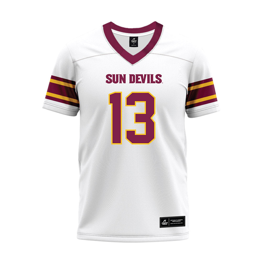 Arizona State - NCAA Football : Cameron Dyer - White Premium Football Jersey-0