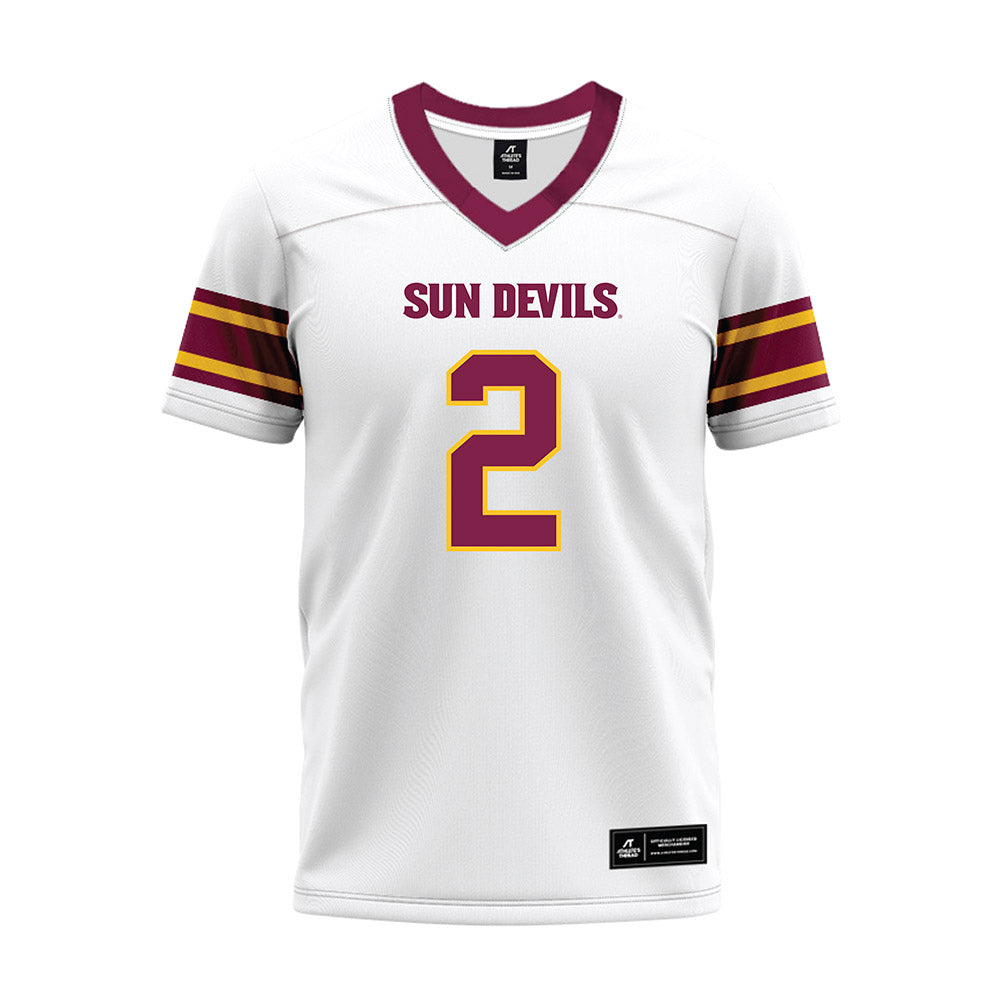 Arizona State - NCAA Football : Jake Fette - White Premium Football Jersey-0