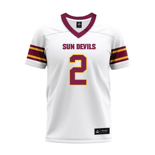 Arizona State - NCAA Football : Jake Fette - White Premium Football Jersey-0