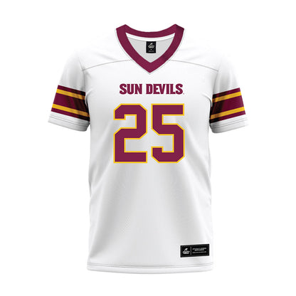 Arizona State - NCAA Football : Cardae Mack - White Premium Football Jersey-0