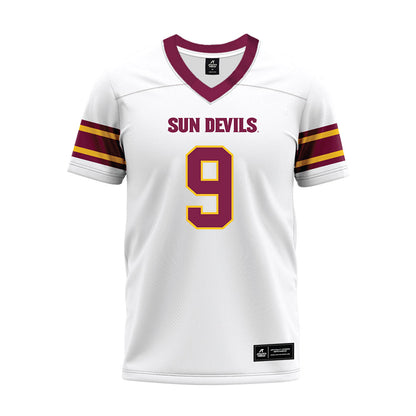 Arizona State - NCAA Football : Jalen Thompson - White Premium Football Jersey-0