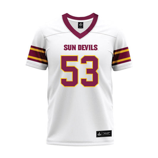 Arizona State - NCAA Football : Albert Smith III - White Premium Football Jersey