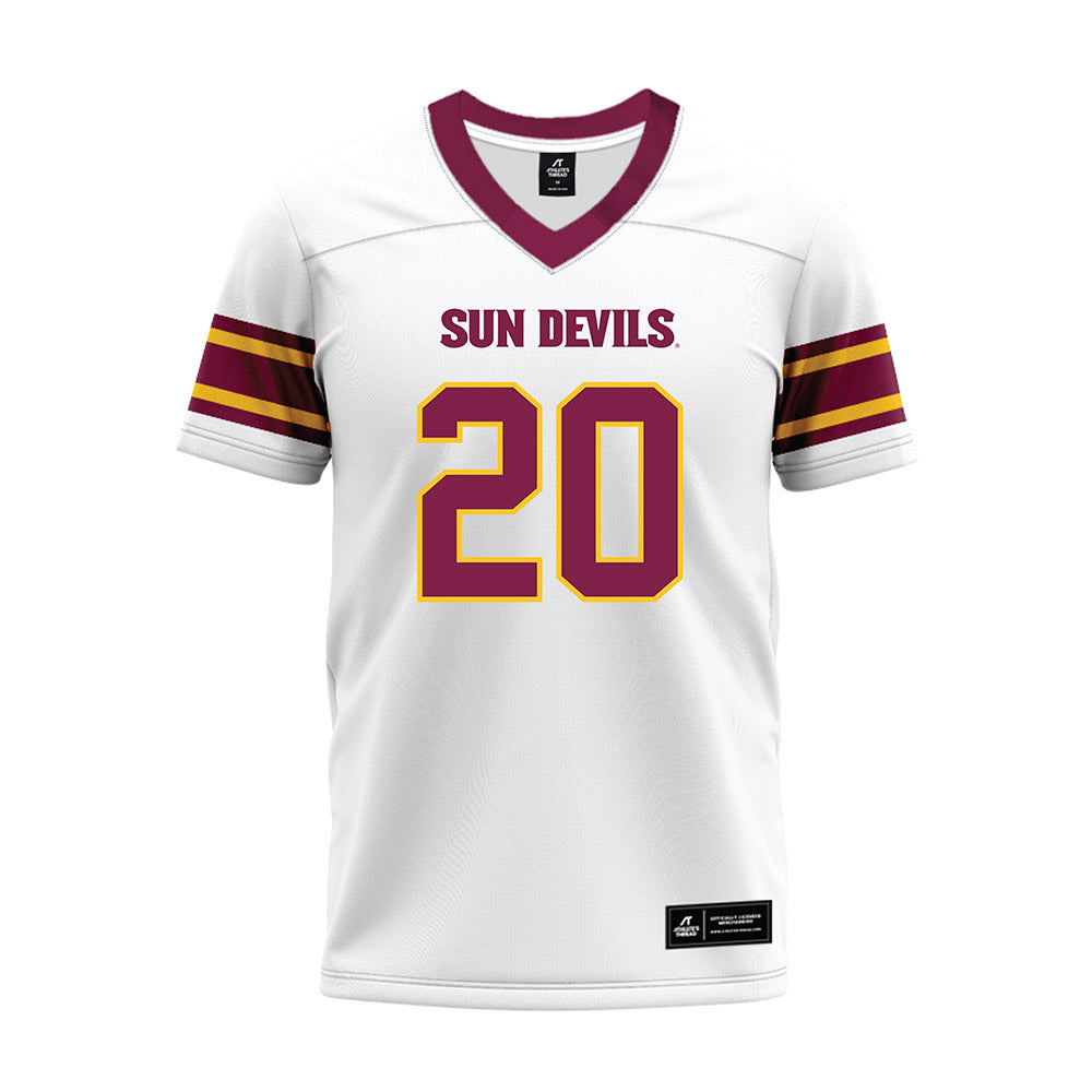 Arizona State - NCAA Football : Maurice Williams - White Premium Football Jersey-0