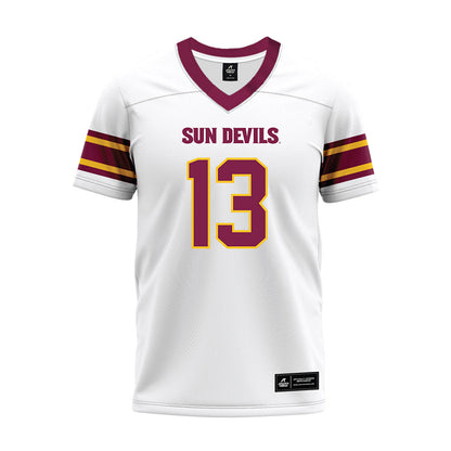 Arizona State - NCAA Football : Cameron Dyer - White Premium Football Jersey-0