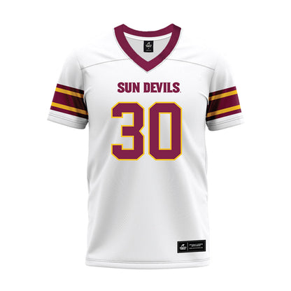 Arizona State - NCAA Football : Zyrus Fiaseu - White Premium Football Jersey