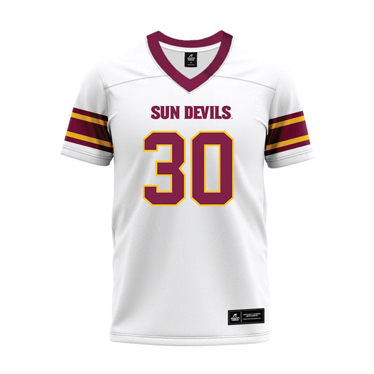 Arizona State - NCAA Football : Zyrus Fiaseu - White Premium Football Jersey