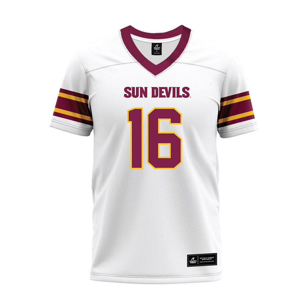 Arizona State - NCAA Football : Jaren Hamilton - White Premium Football Jersey-0