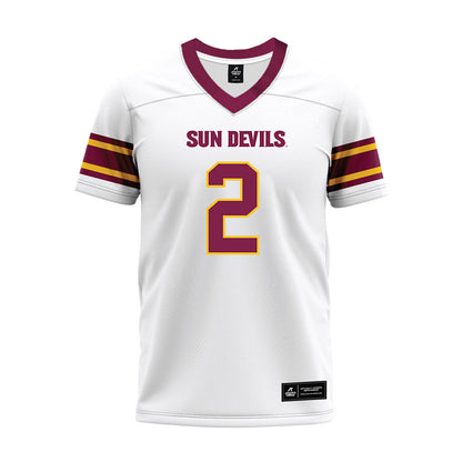 Arizona State - NCAA Football : Jake Fette - White Premium Football Jersey-0
