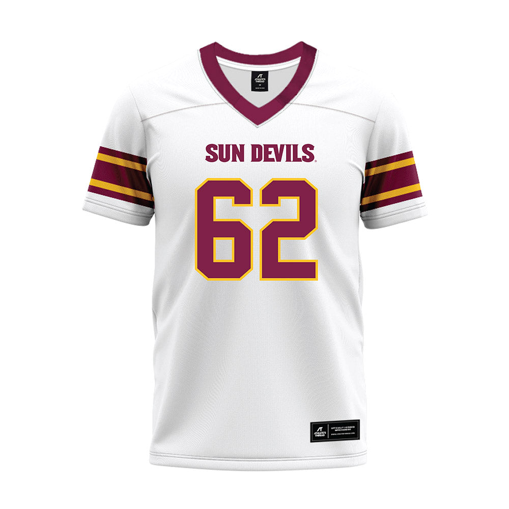 Arizona State - NCAA Football : Ben Coleman - White Premium Football Jersey