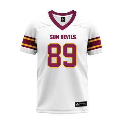 Arizona State - NCAA Football : Harry Hassmann - White Premium Football Jersey-0
