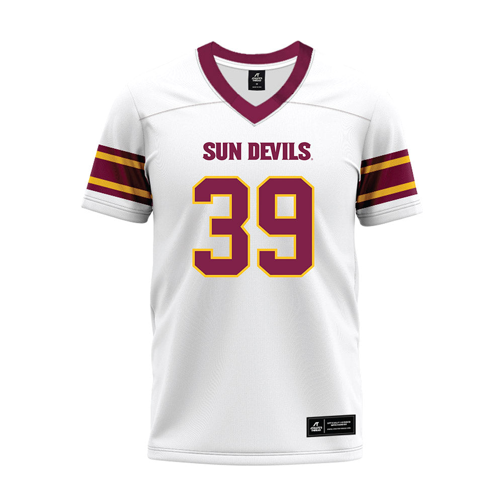 Arizona State - NCAA Football : Tyler Wigglesworth - White Premium Football Jersey-0
