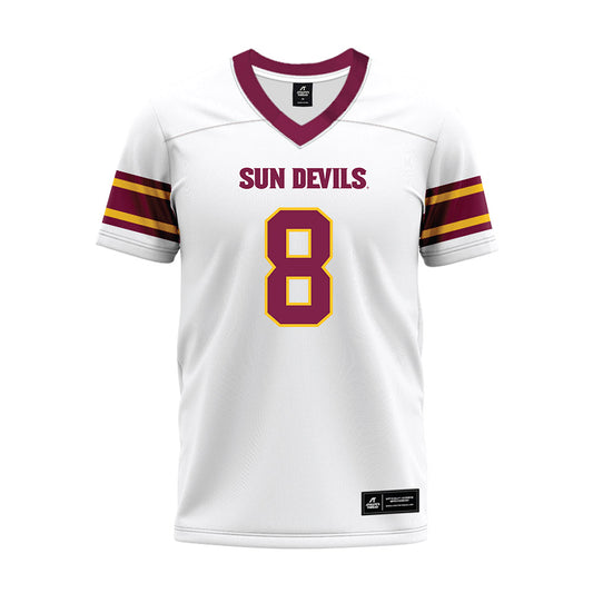 Arizona State - NCAA Football : Cutter Boley - White Premium Football Jersey-0
