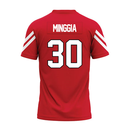 Marist - NCAA Football : Amare Minggia - Red Premium Football Jersey-1