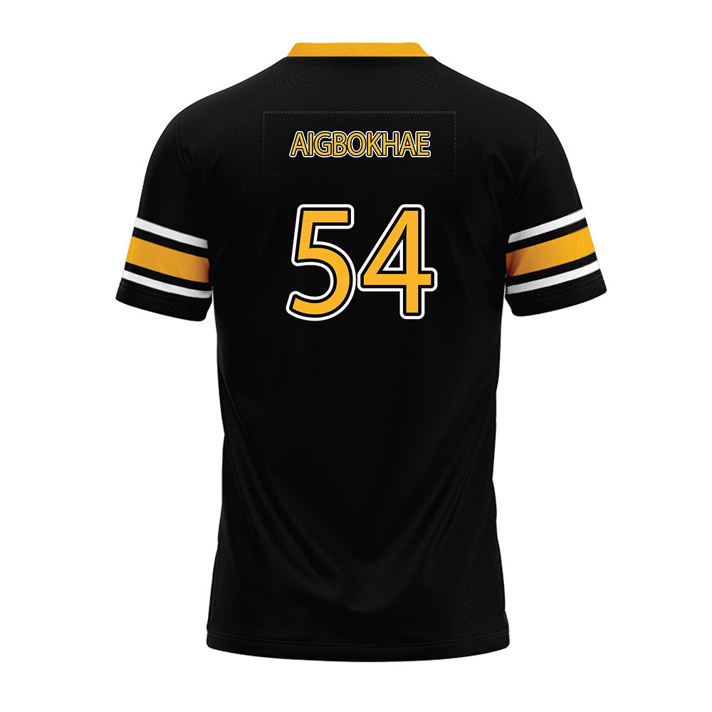 Kennesaw - NCAA Football : Eseosa Aigbokhae - Black Premium Football Jersey-1