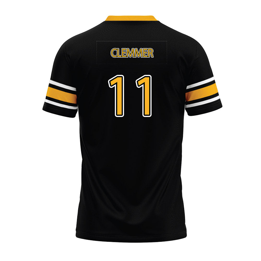 Kennesaw - NCAA Football : Preston Clemmer - Black Premium Football Jersey-1