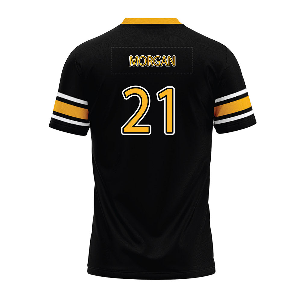 Kennesaw - NCAA Football : Triston Morgan - Black Premium Football Jersey-1