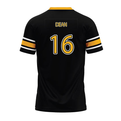Kennesaw - NCAA Football : NaVelle Dean - Black Premium Football Jersey-1