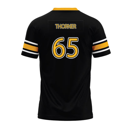 Kennesaw - NCAA Football : Nicholas Thorner - Black Premium Football Jersey-1