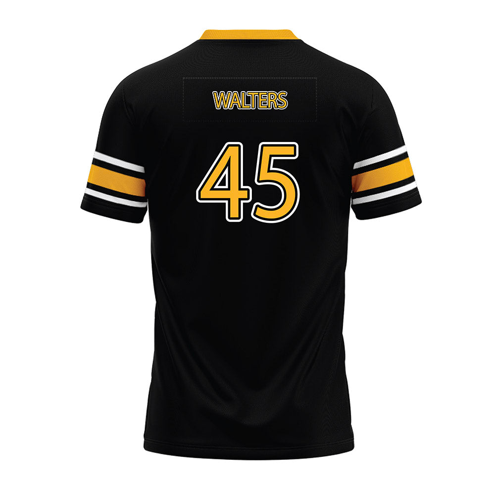 Kennesaw - NCAA Football : Brock Walters - Black Premium Football Jersey-1