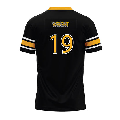Kennesaw - NCAA Football : Maliki Wright - Black Premium Football Jersey-1