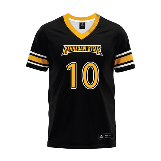 Kennesaw - NCAA Football : Ethan Tookes - Black Premium Football Jersey-0