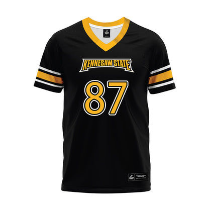 Kennesaw - NCAA Football : Chase Tatum - Black Premium Football Jersey-0