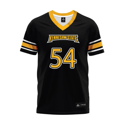 Kennesaw - NCAA Football : Eseosa Aigbokhae - Black Premium Football Jersey-0