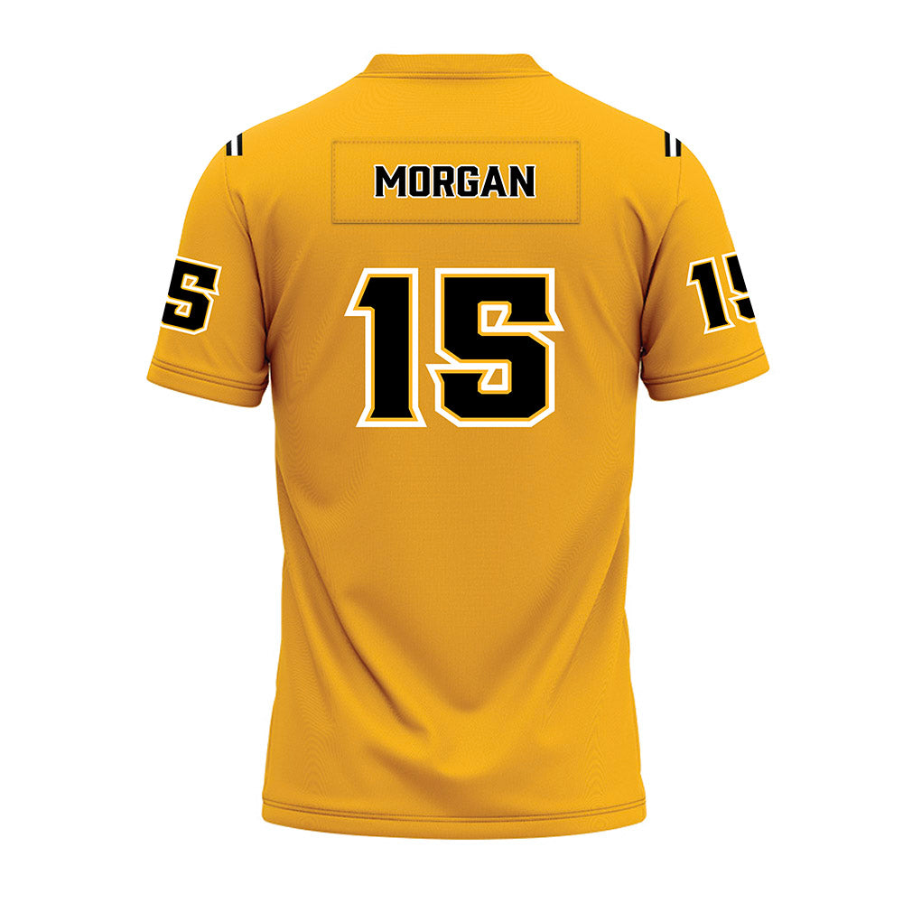 Kennesaw - NCAA Football : Devin Morgan - Gold Premium Football Jersey-1