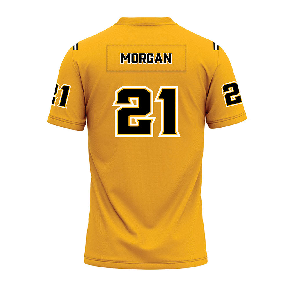 Kennesaw - NCAA Football : Triston Morgan - Gold Premium Football Jersey-1
