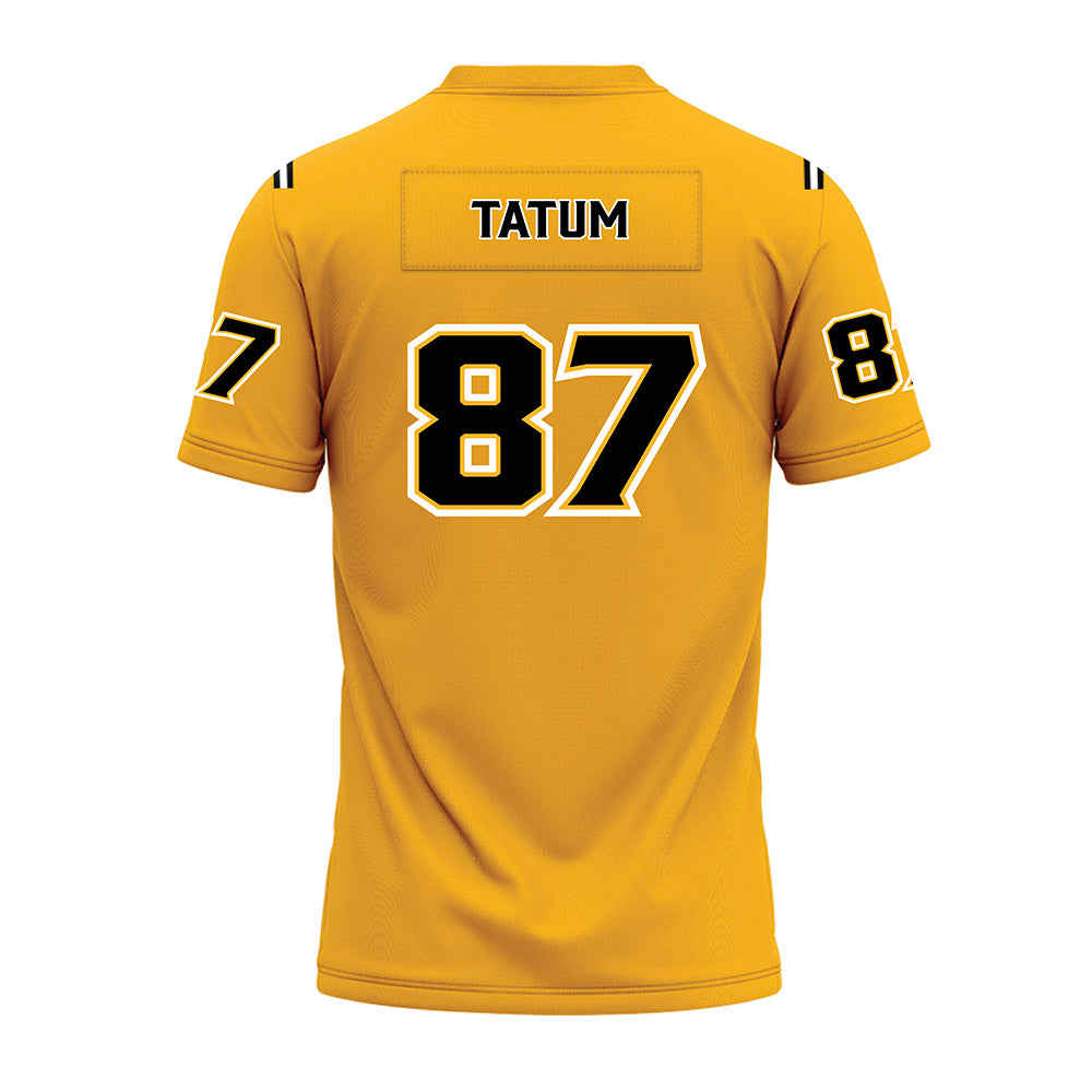 Kennesaw - NCAA Football : Chase Tatum - Gold Premium Football Jersey-1