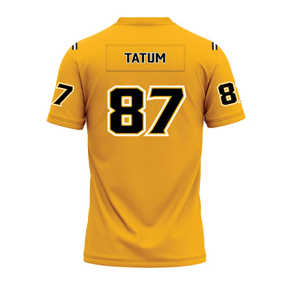 Kennesaw - NCAA Football : Chase Tatum - Gold Premium Football Jersey-1