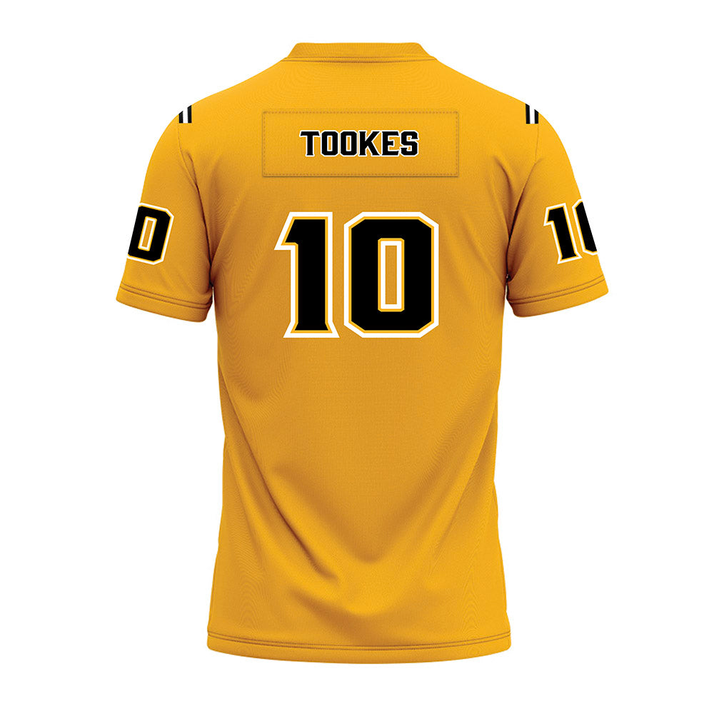 Kennesaw - NCAA Football : Ethan Tookes - Gold Premium Football Jersey-1