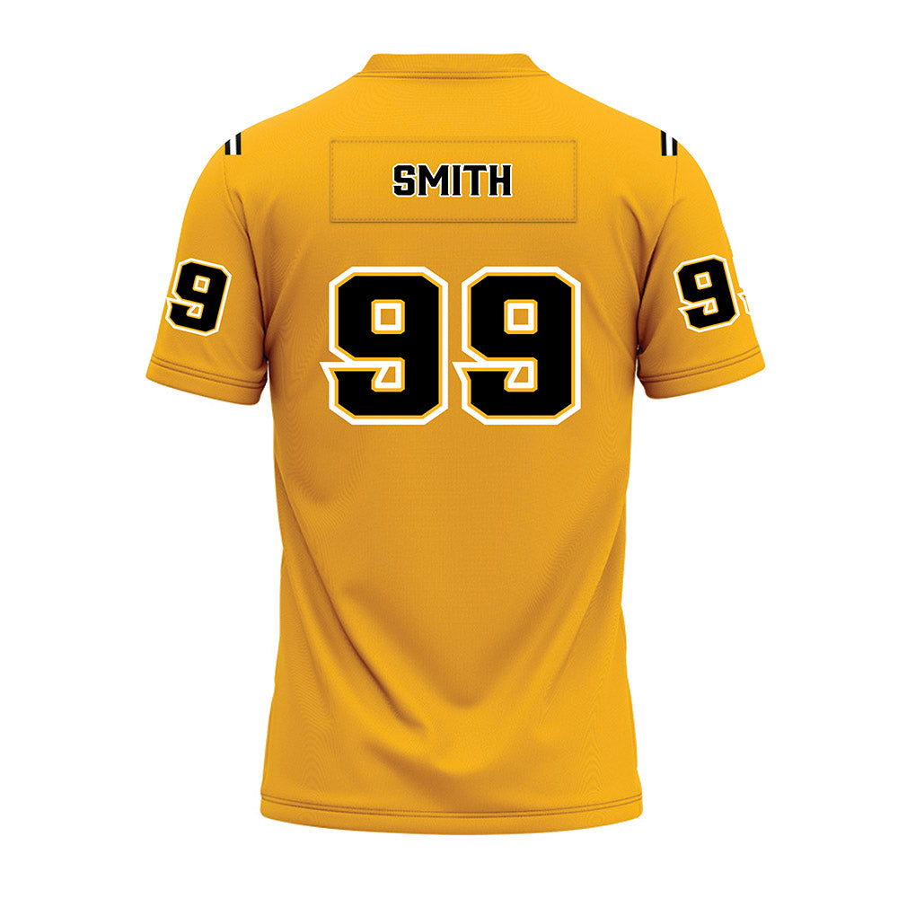 Kennesaw - NCAA Football : Nasir Smith - Gold Premium Football Jersey-1