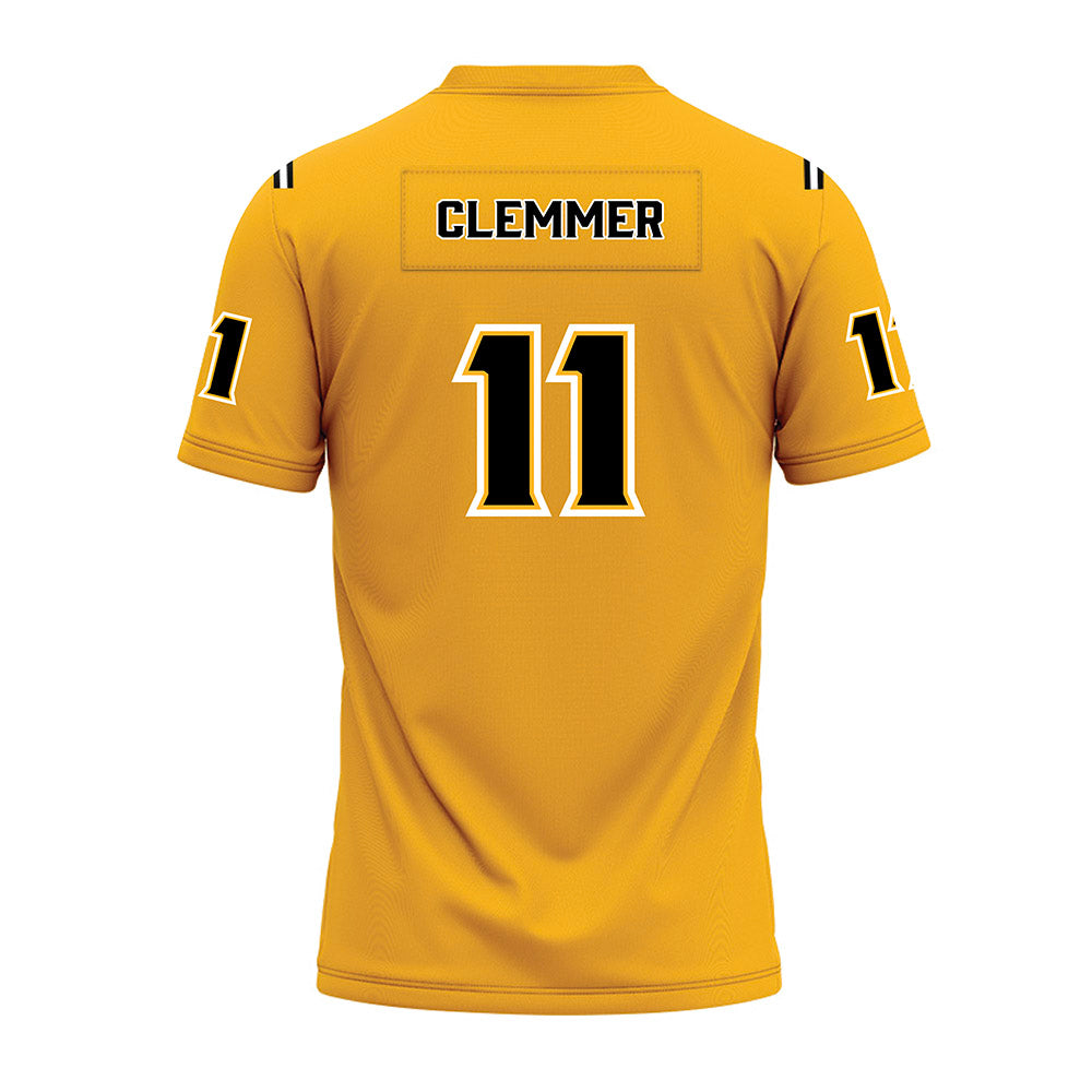 Kennesaw - NCAA Football : Preston Clemmer - Gold Premium Football Jersey-1