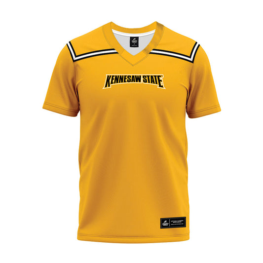 Kennesaw - NCAA Football : Tay'vion Lawson - Gold Premium Football Jersey-0