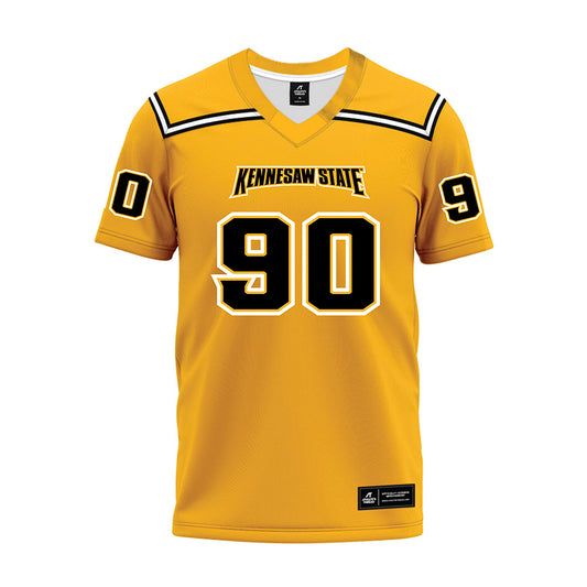 Kennesaw - NCAA Football : Jonathan Keys - Gold Premium Football Jersey-0