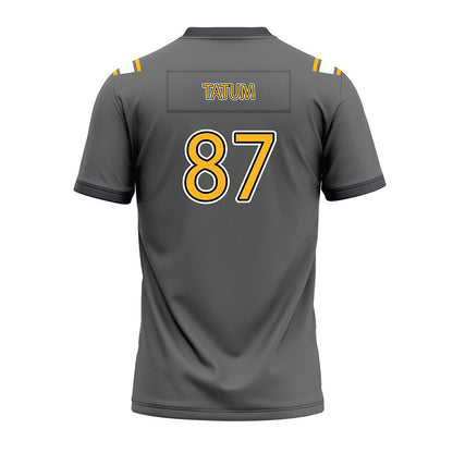 Kennesaw - NCAA Football : Chase Tatum - Dark Grey Premium Football Jersey-1