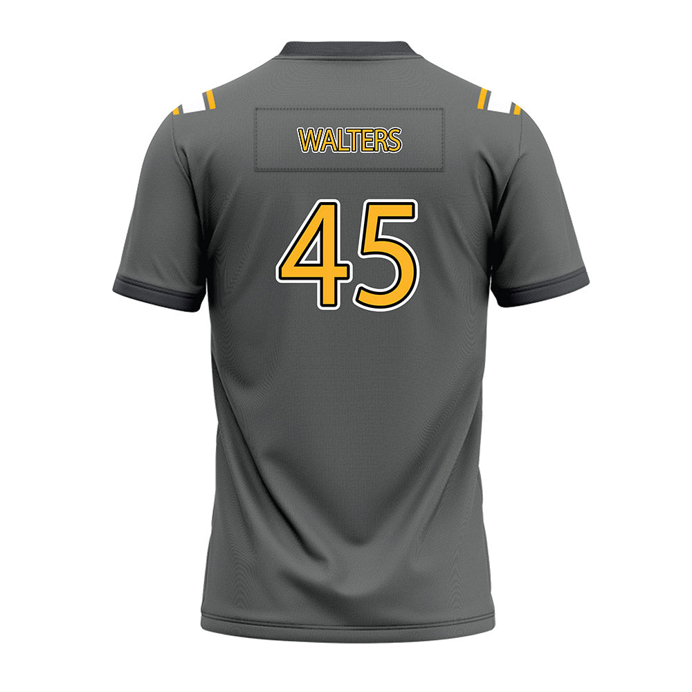 Kennesaw - NCAA Football : Brock Walters - Dark Grey Premium Football Jersey-1