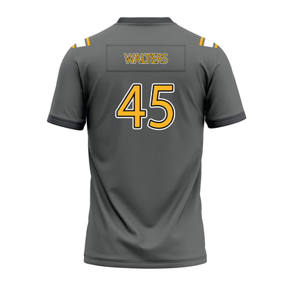 Kennesaw - NCAA Football : Brock Walters - Dark Grey Premium Football Jersey-1