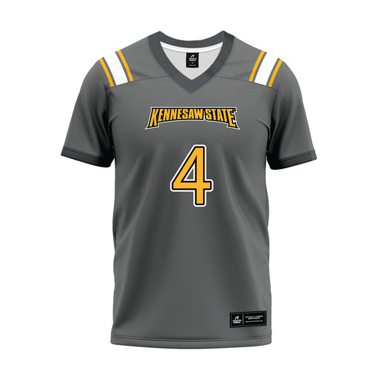 Kennesaw - NCAA Football : Alexander Ford - Dark Grey Premium Football Jersey-0