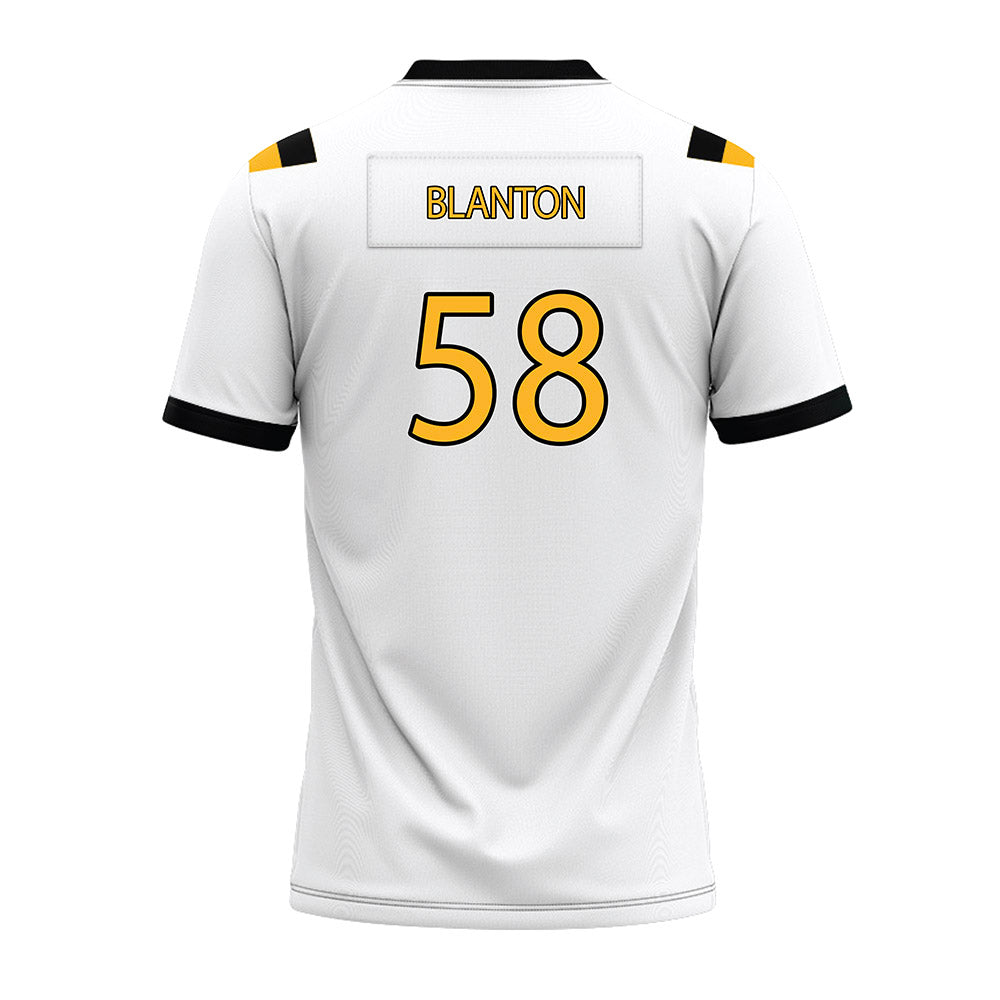 Kennesaw - NCAA Football : Ben Blanton - White Premium Football Jersey-1