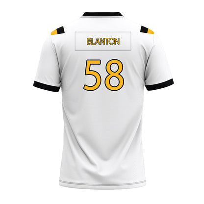 Kennesaw - NCAA Football : Ben Blanton - White Premium Football Jersey-1