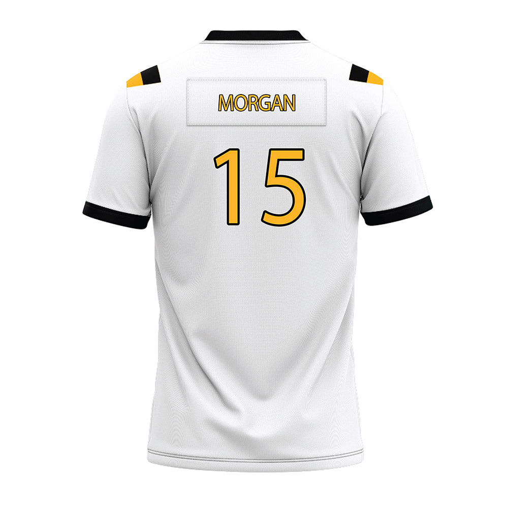 Kennesaw - NCAA Football : Devin Morgan - White Premium Football Jersey-1