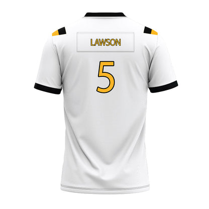 Kennesaw - NCAA Football : TayVion Lawson - White Premium Football Jersey-1