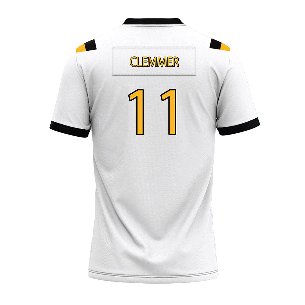 Kennesaw - NCAA Football : Preston Clemmer - White Premium Football Jersey-1