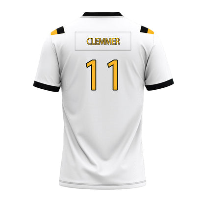 Kennesaw - NCAA Football : Preston Clemmer - White Premium Football Jersey-1